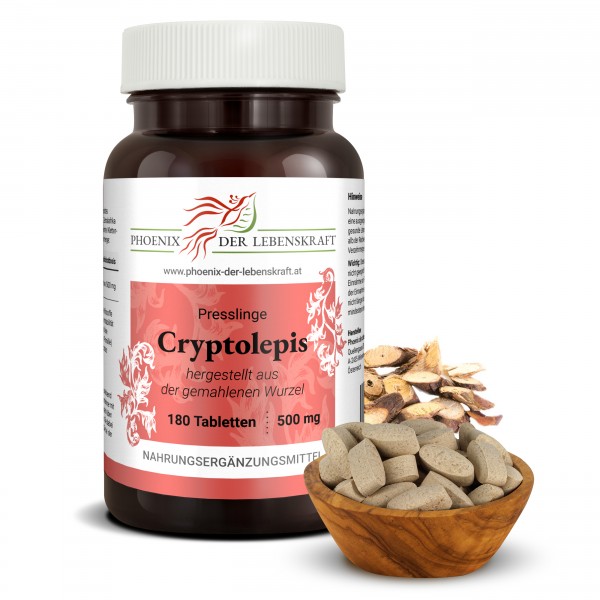 Cryptolepis (Cryptolepis sanguinolenta) - Tabletten, 500 mg