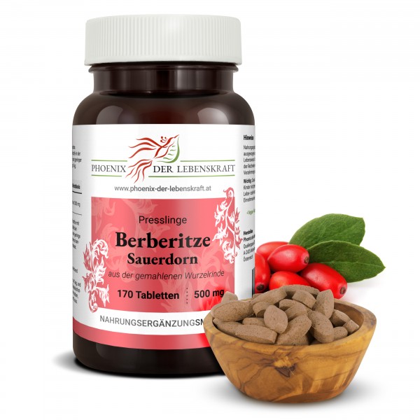 Berberitze (Sauerdorn) - Tabletten, 500 mg