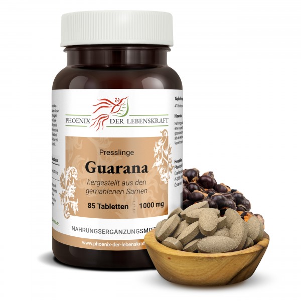 Guarana Tabletten, 1000 mg