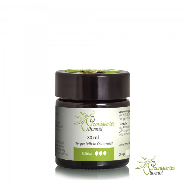 OO3 oxyproducts - Tiegel 30ml - stark ozonisiertes Olivenöl