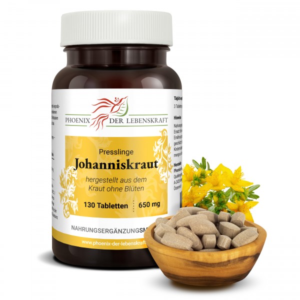 Johanniskraut Tabletten, 650 mg